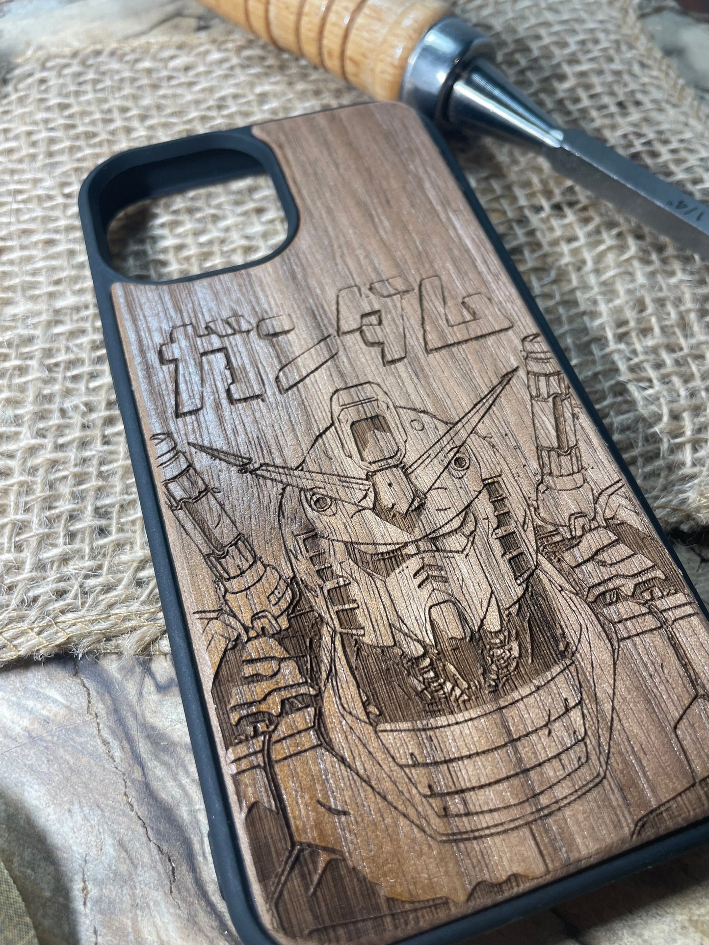 Anime Robot Phone Case for iPhone  Samsung