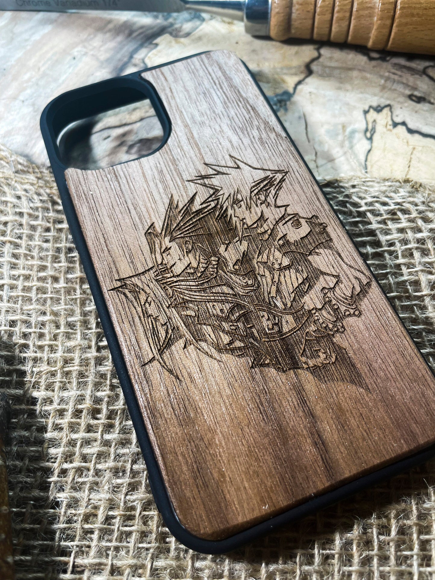 Classic Fantasy Wood Phone case