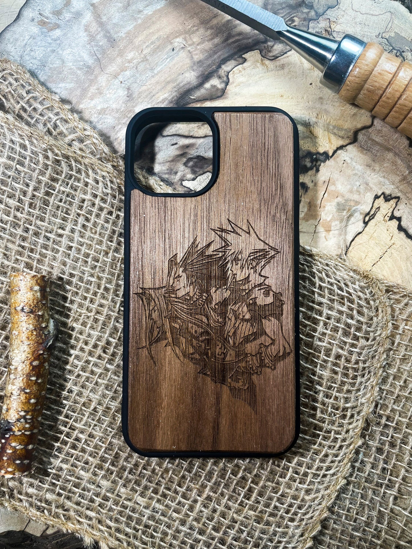 Classic Fantasy Wood Phone case