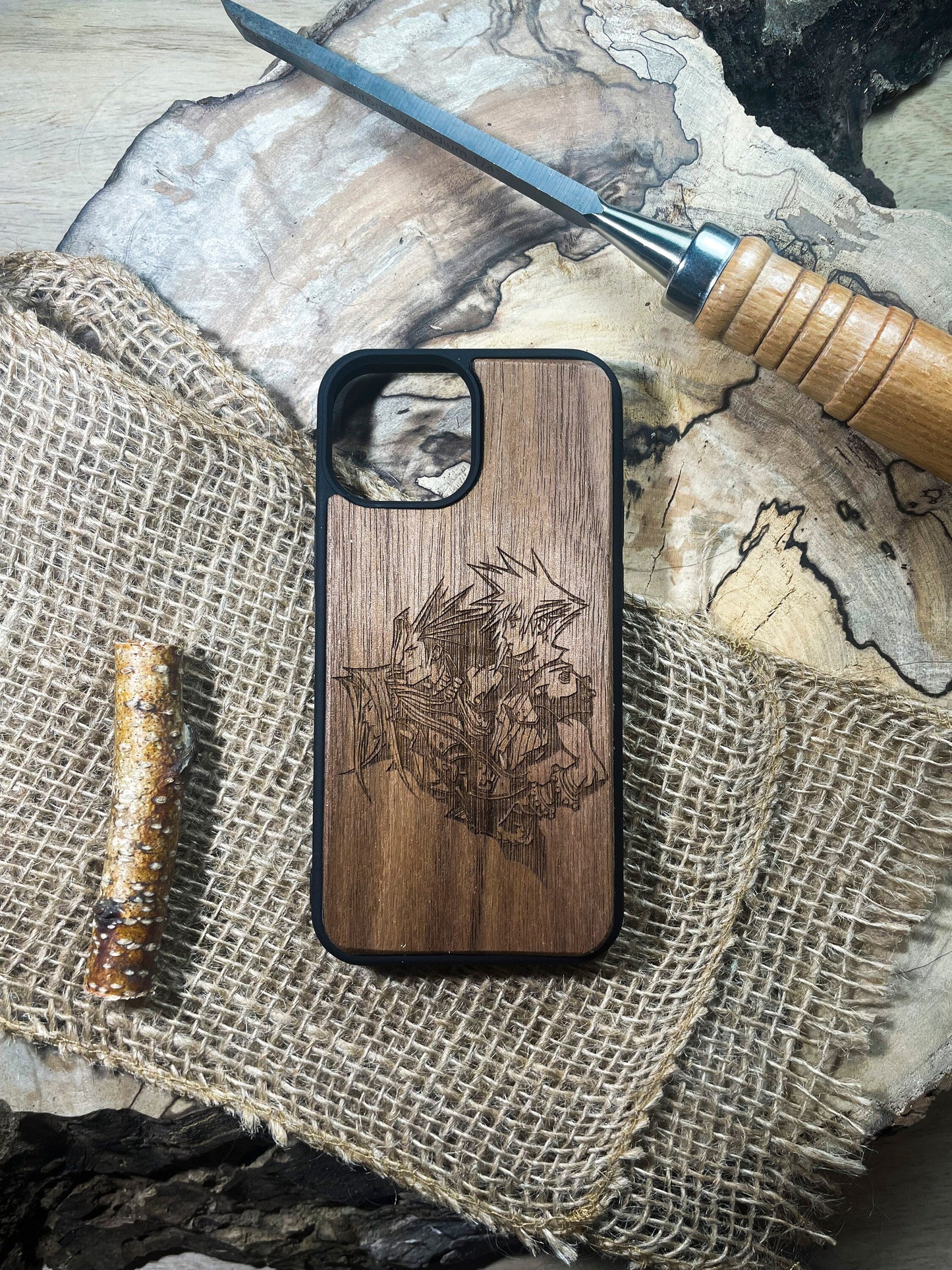 Classic Fantasy Wood Phone case